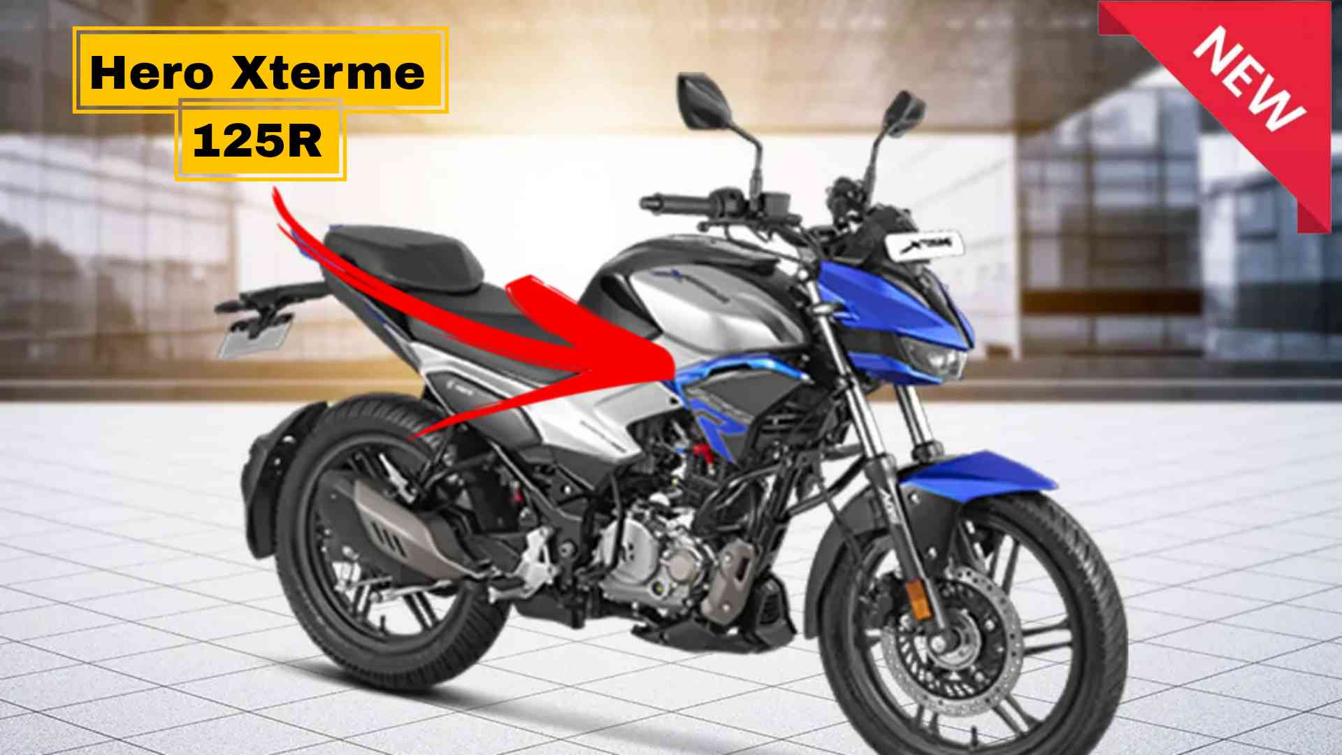 Hero Xtreme 125R Super Sport Bike